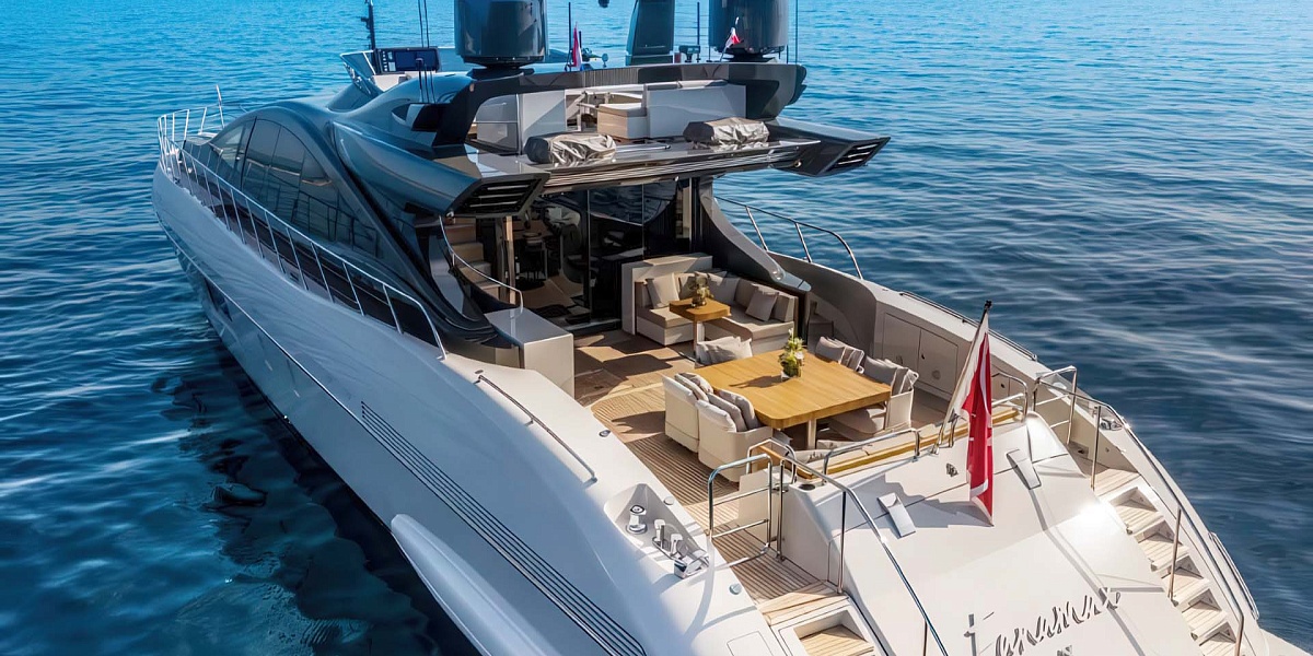 Аренда мега яхты Mangusta 110 Fanamax во Франции